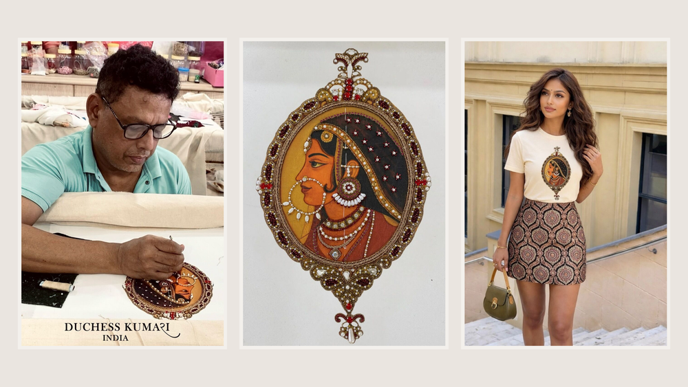 The Maharani reborn and reimagined in the Padmini T-Shirt