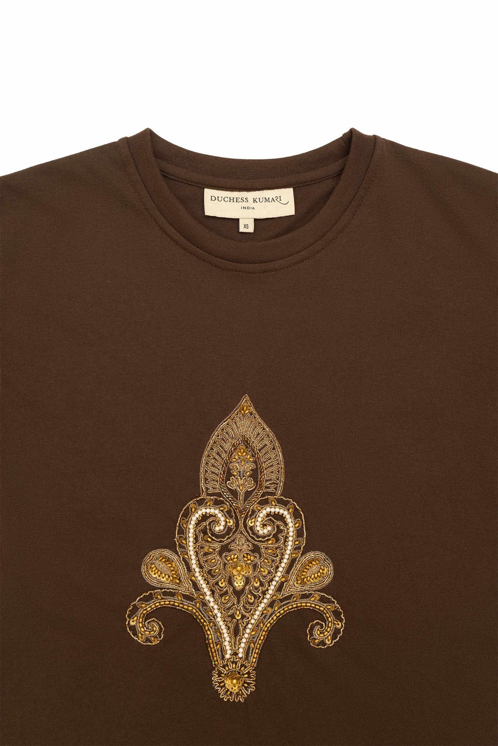 Chocolate Brown Zar Kinkhab T-Shirt