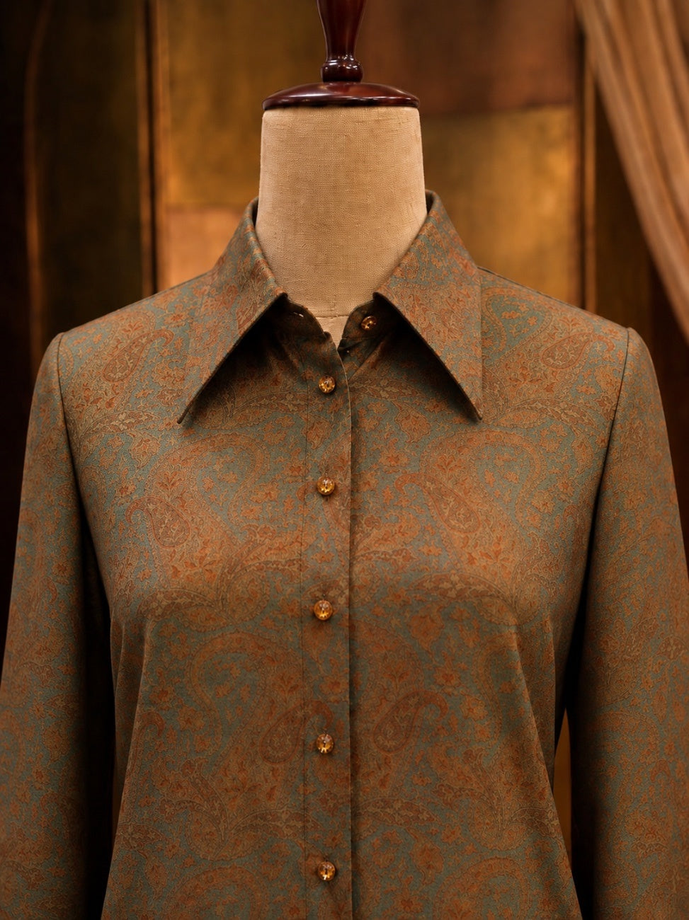 Zayra Silk Georgette Shirt - Second Image