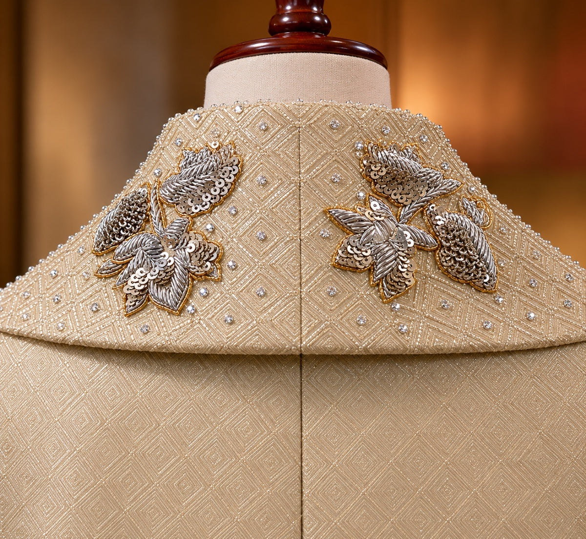 Elara Brocade Coat