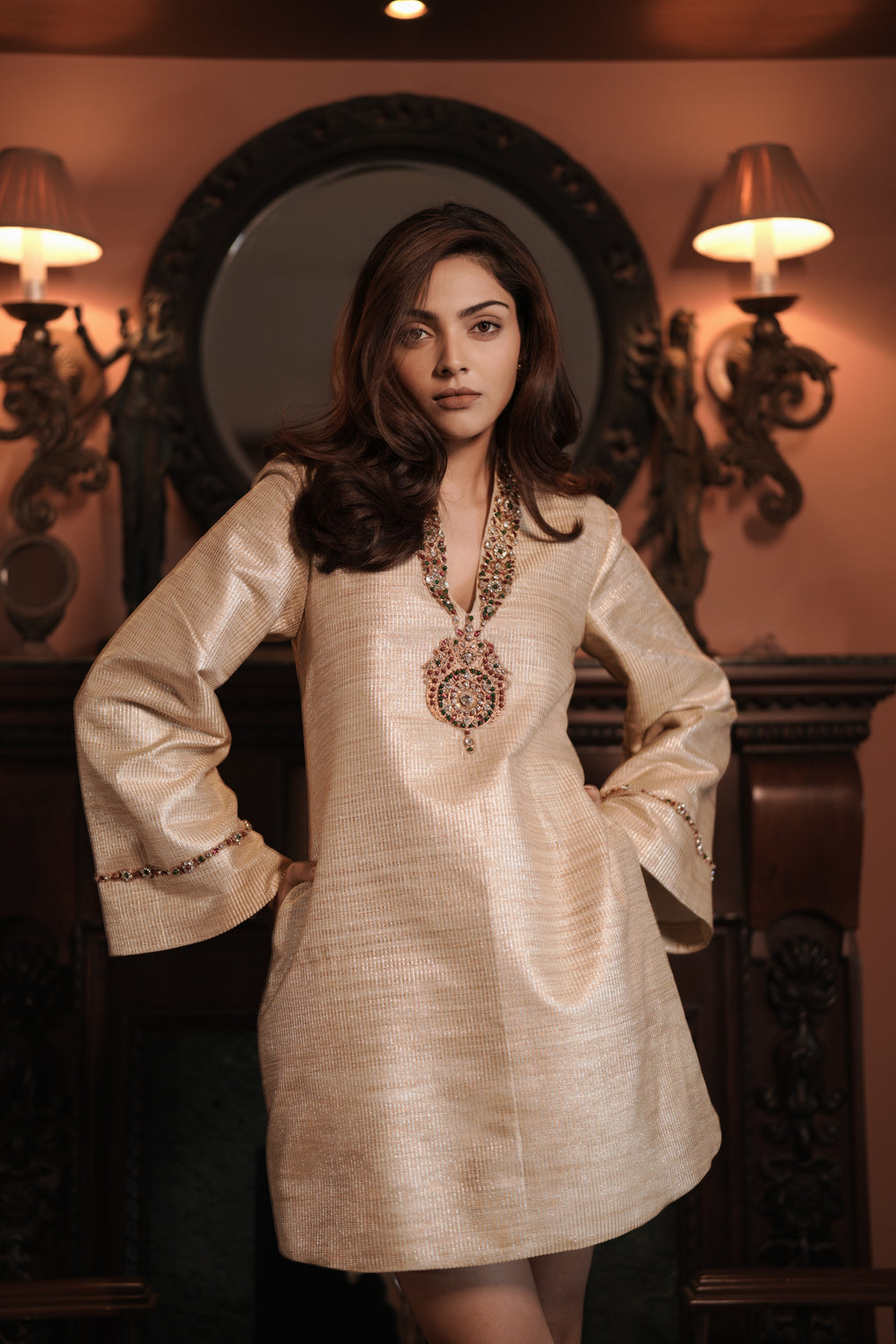 Royal Darbar Tunic Dress