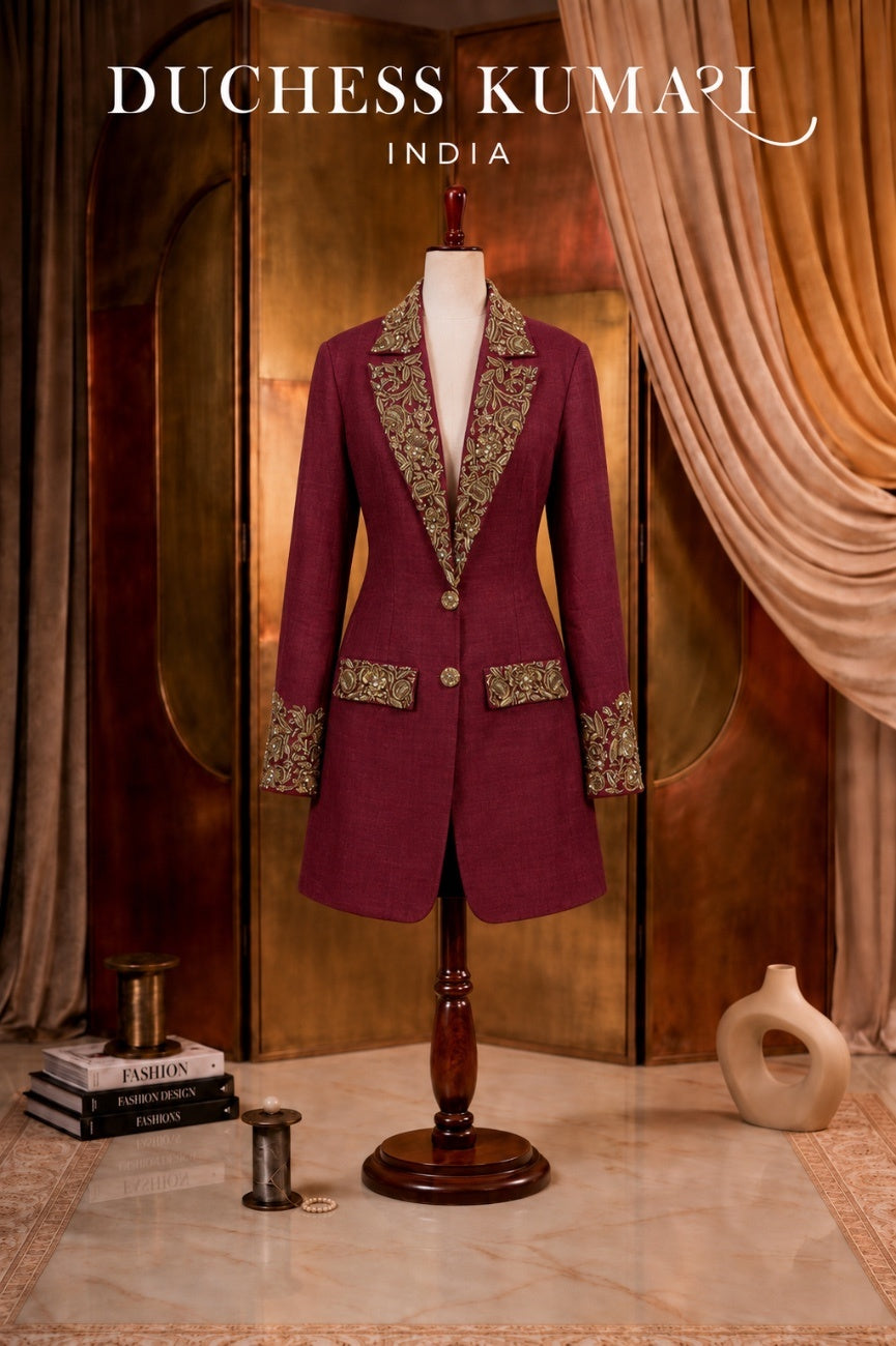 Maharani Rouge Blazer Dress