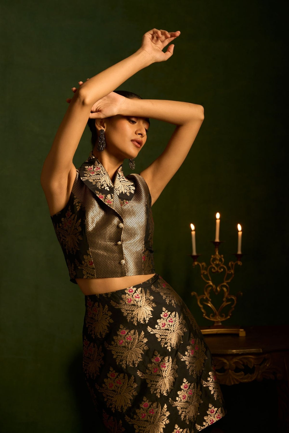 Bella Brocade Co Ord Set