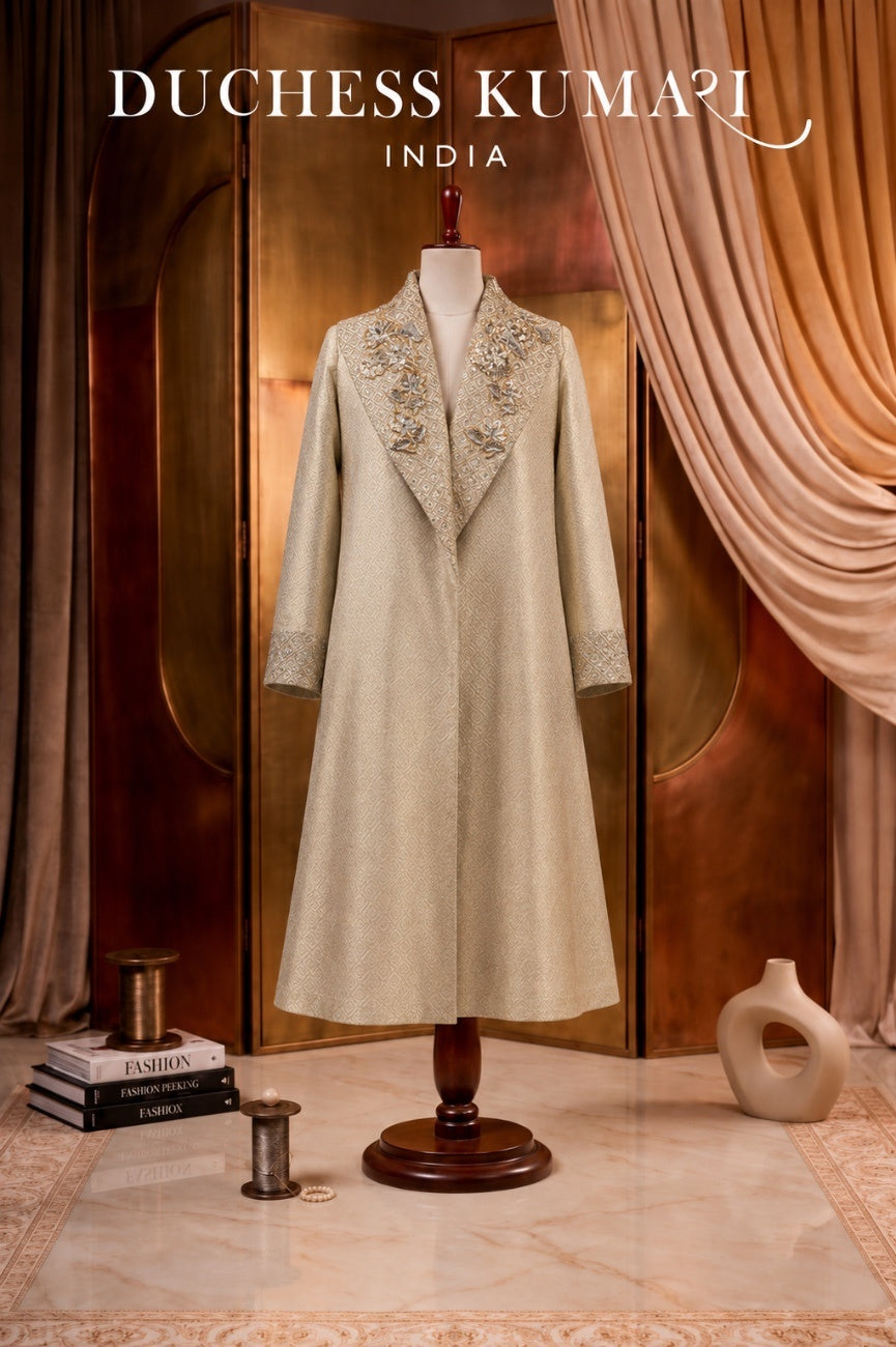 Elara Brocade Coat