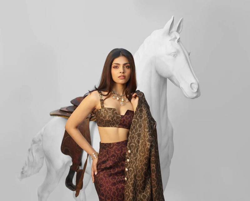 Actors Adhyayan Suman and Divita Rai launch Duchess Kumari luxury fashion label in India