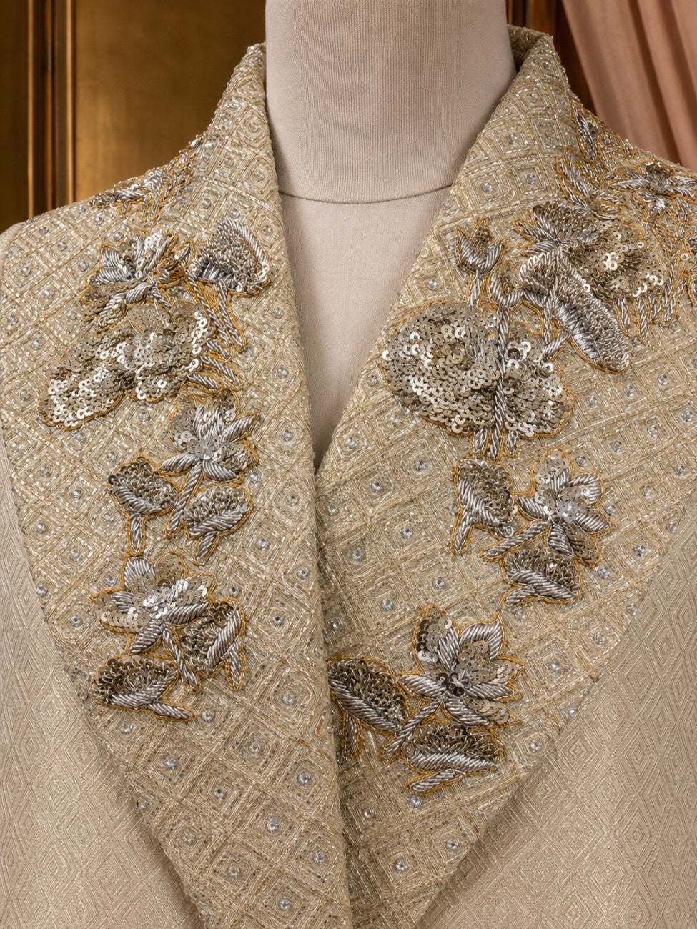Elara Brocade Coat