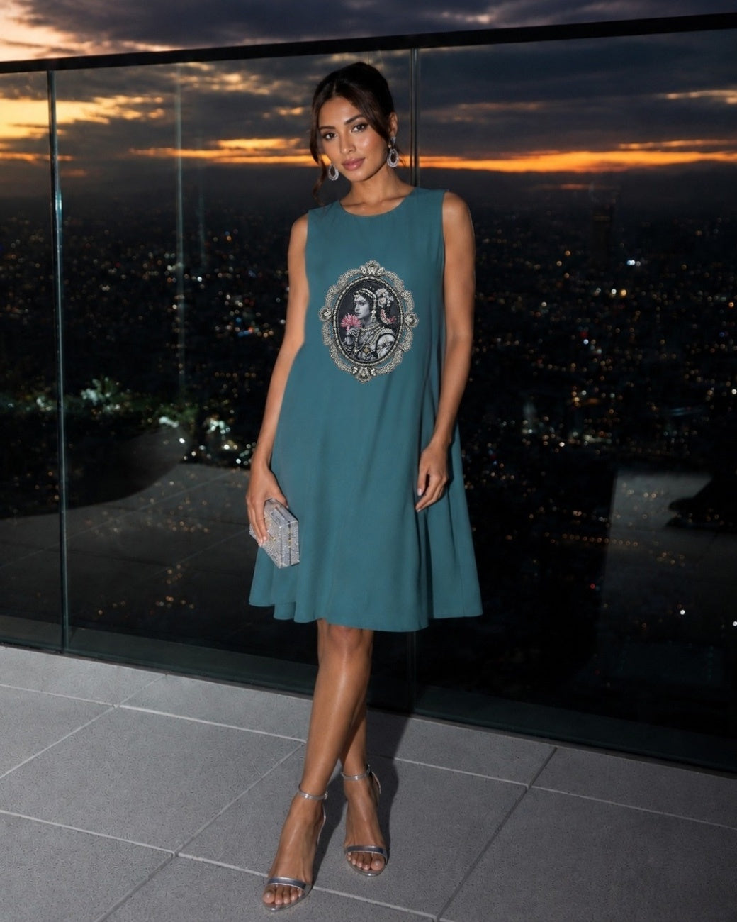 Rajkumari Blue Sage Dress
