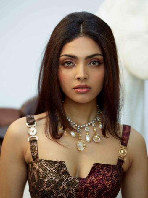 SKIRT SET ANIMAL PRINT