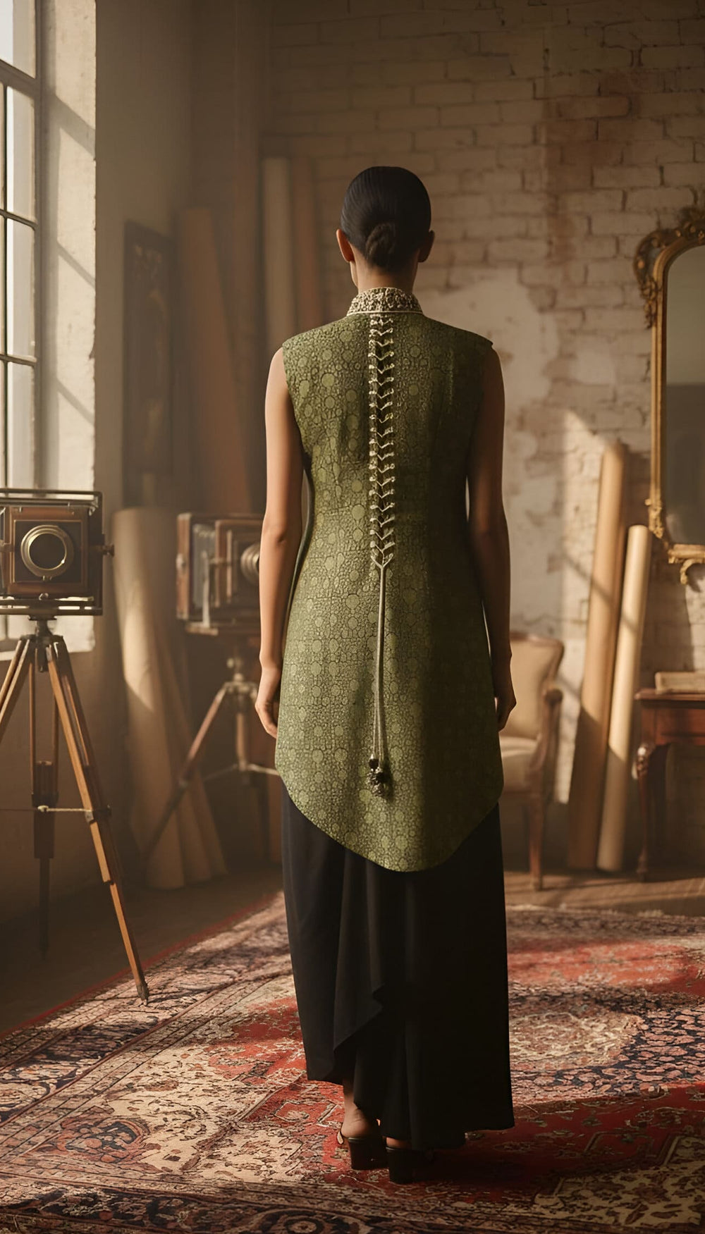 Olive Tanchoi Dynasty set - Second Image