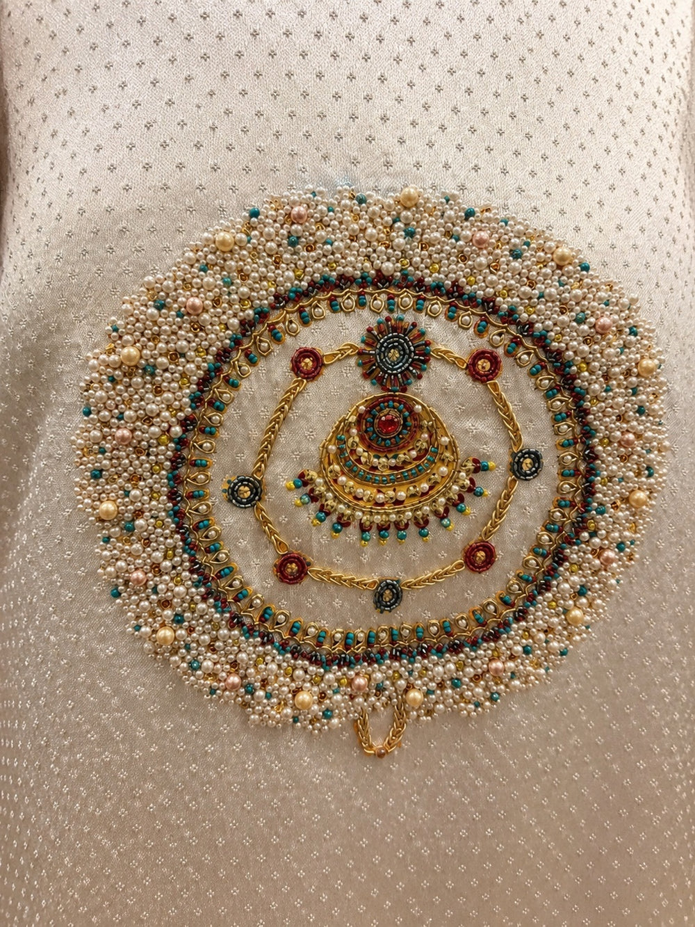 Elio Pearl White Dress