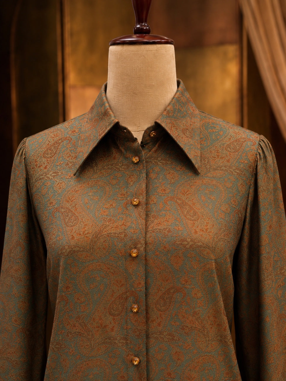 Zayra Silk Georgette Shirt