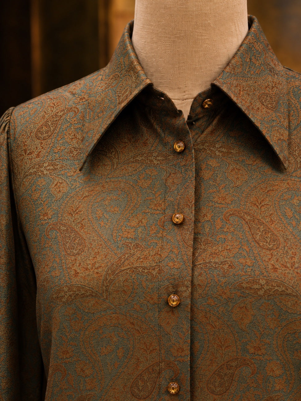 Zayra Silk Georgette Shirt