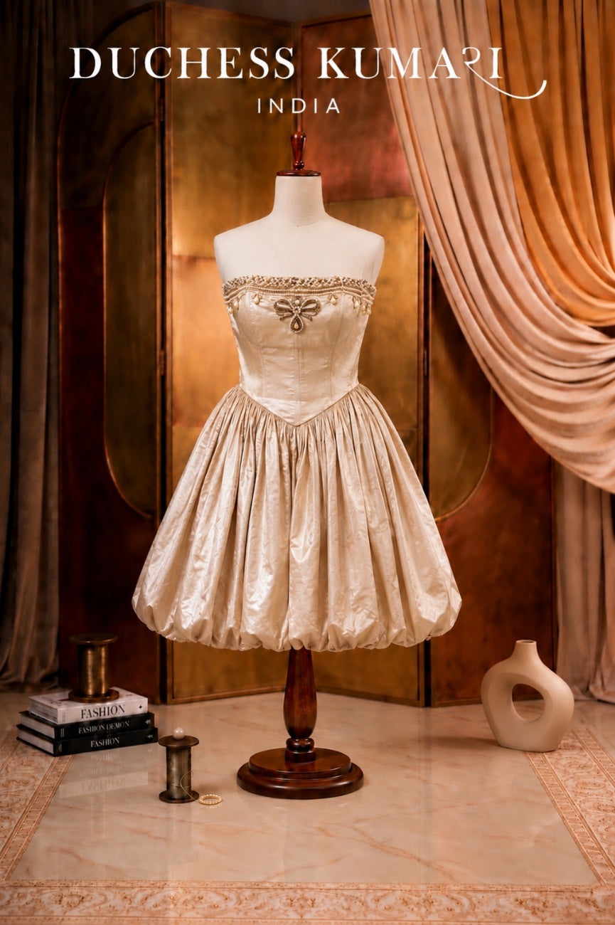 Eliote Taffeta Dress