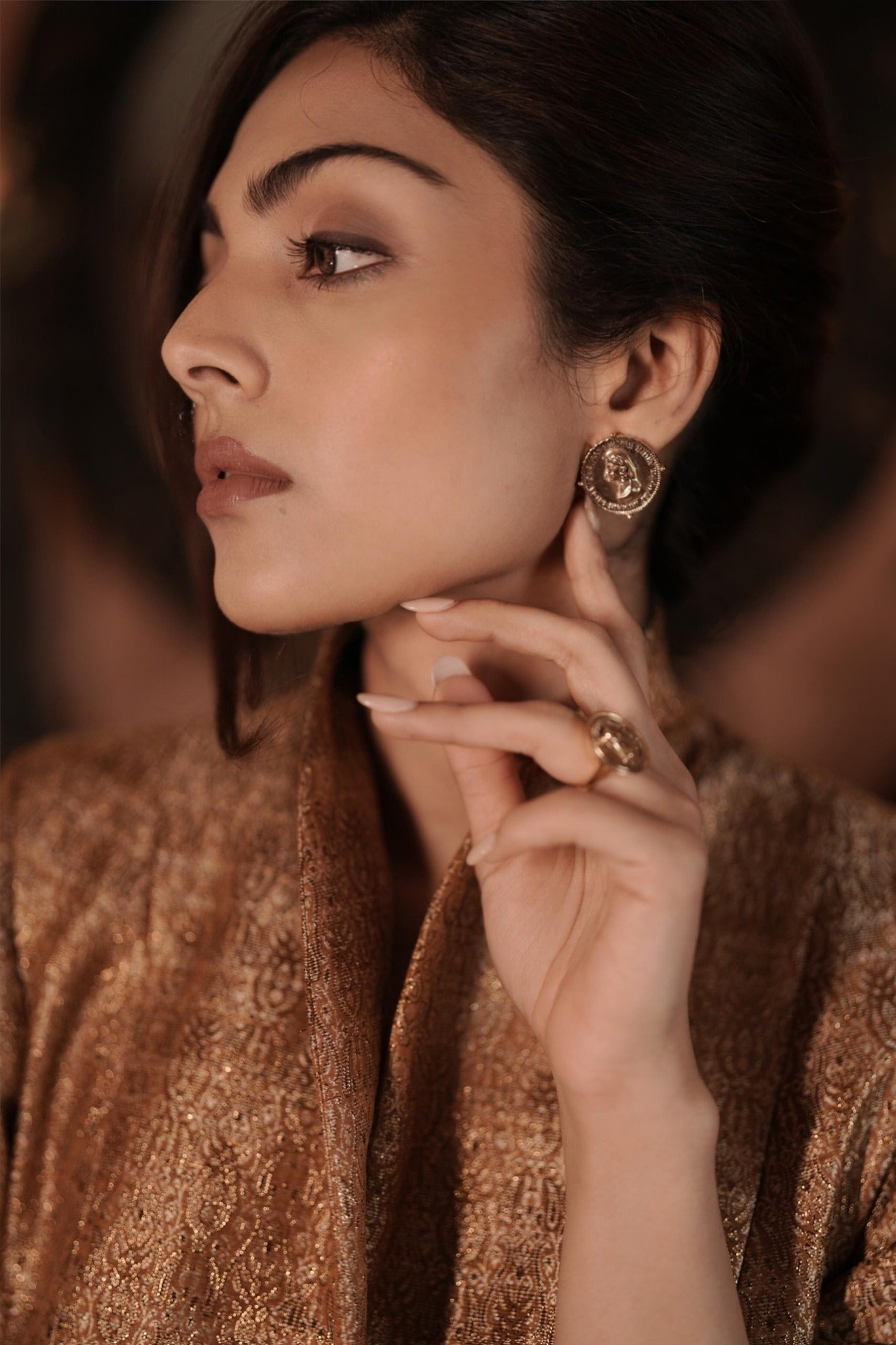 Royal Lurex Brocade Set