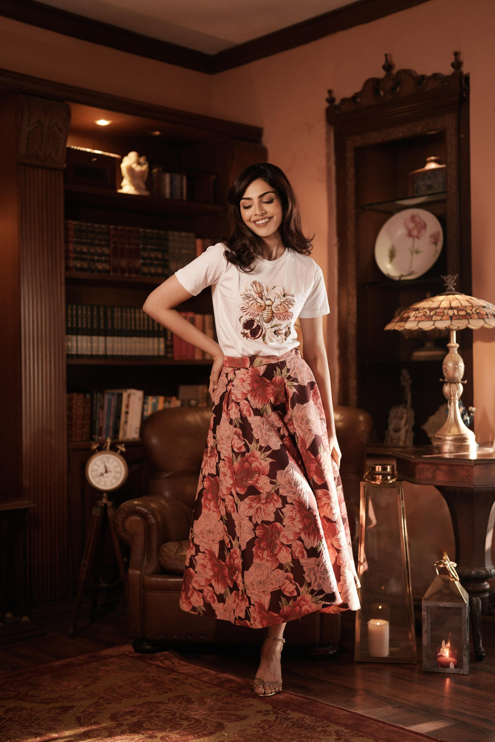 Liora Floral Skirt