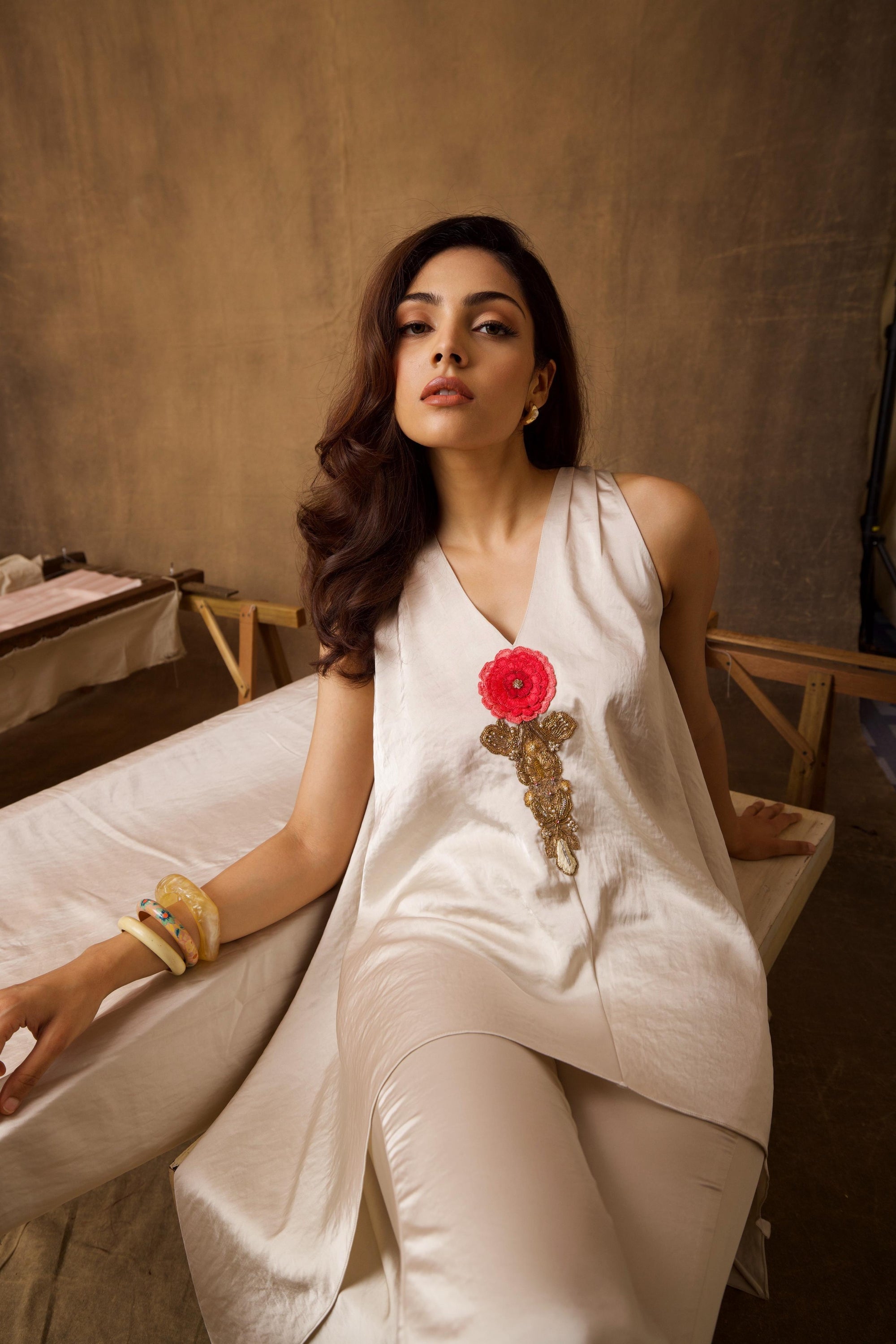 Noor Ivory Set