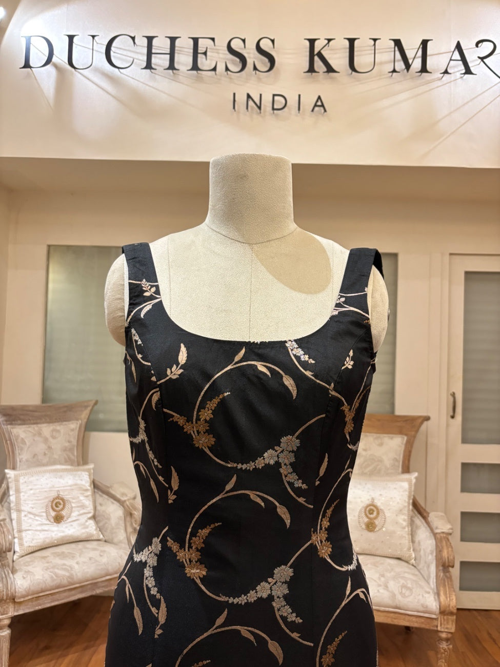Noir Vine Dress
