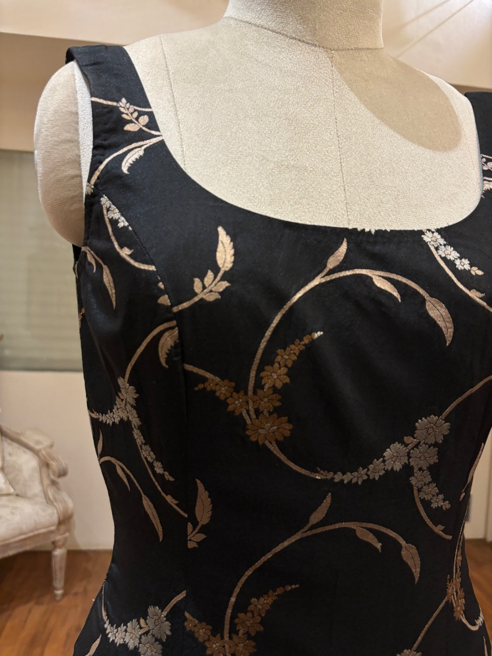 Noir Vine Dress