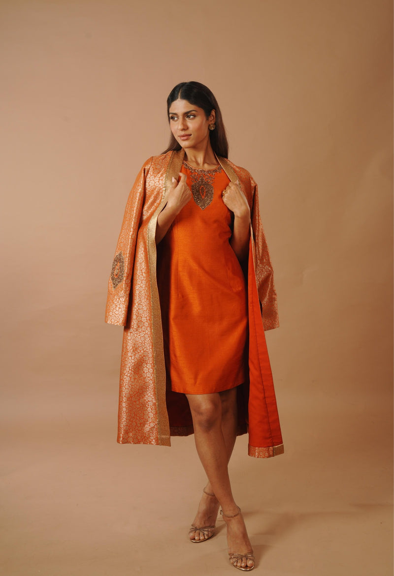 Kesariya Darbar Dress Set