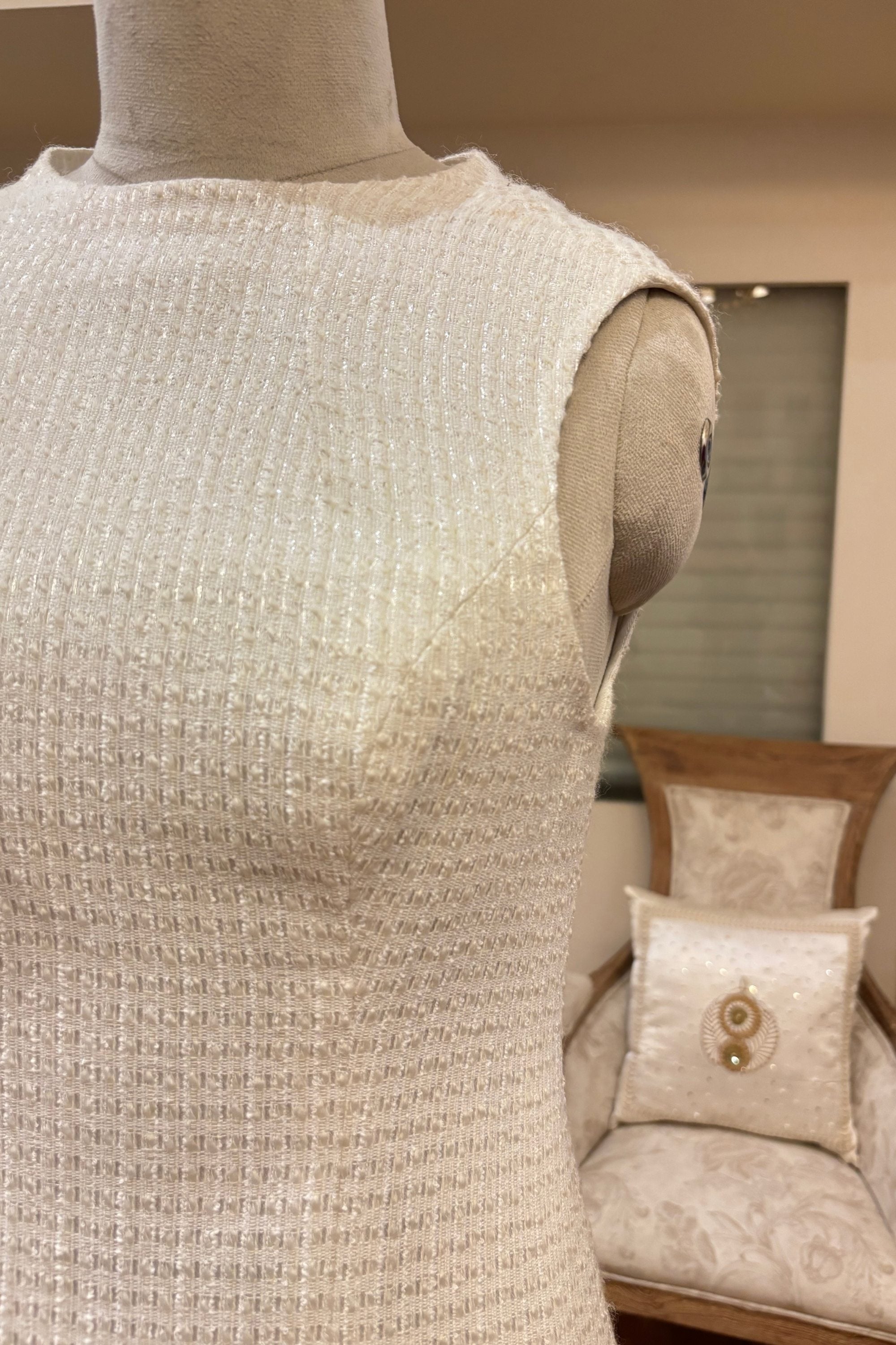 Elara Tweed Dress