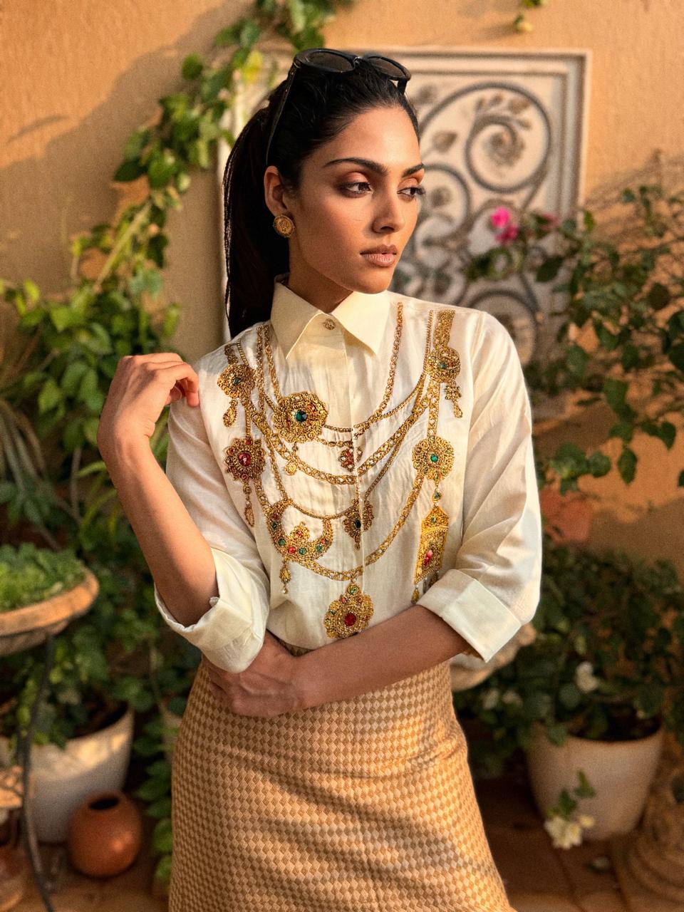 Maharani Jewel Skirt Set