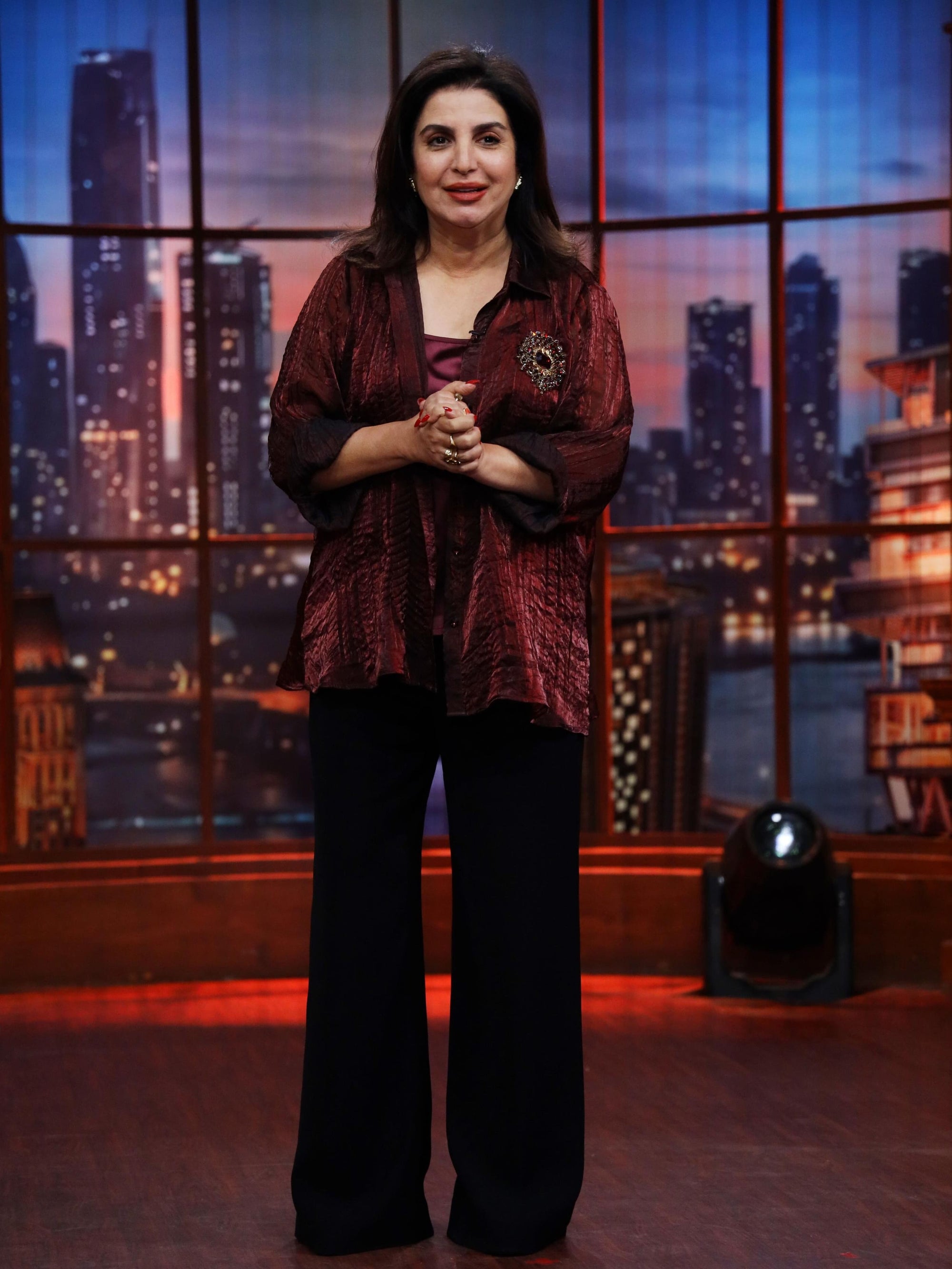 Mirabelle Shirt ( Maroon )