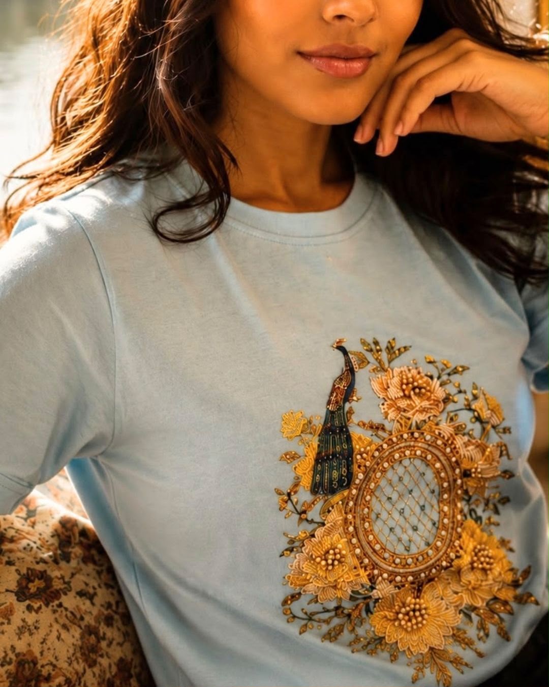 The Peacock Bloom T-Shirt