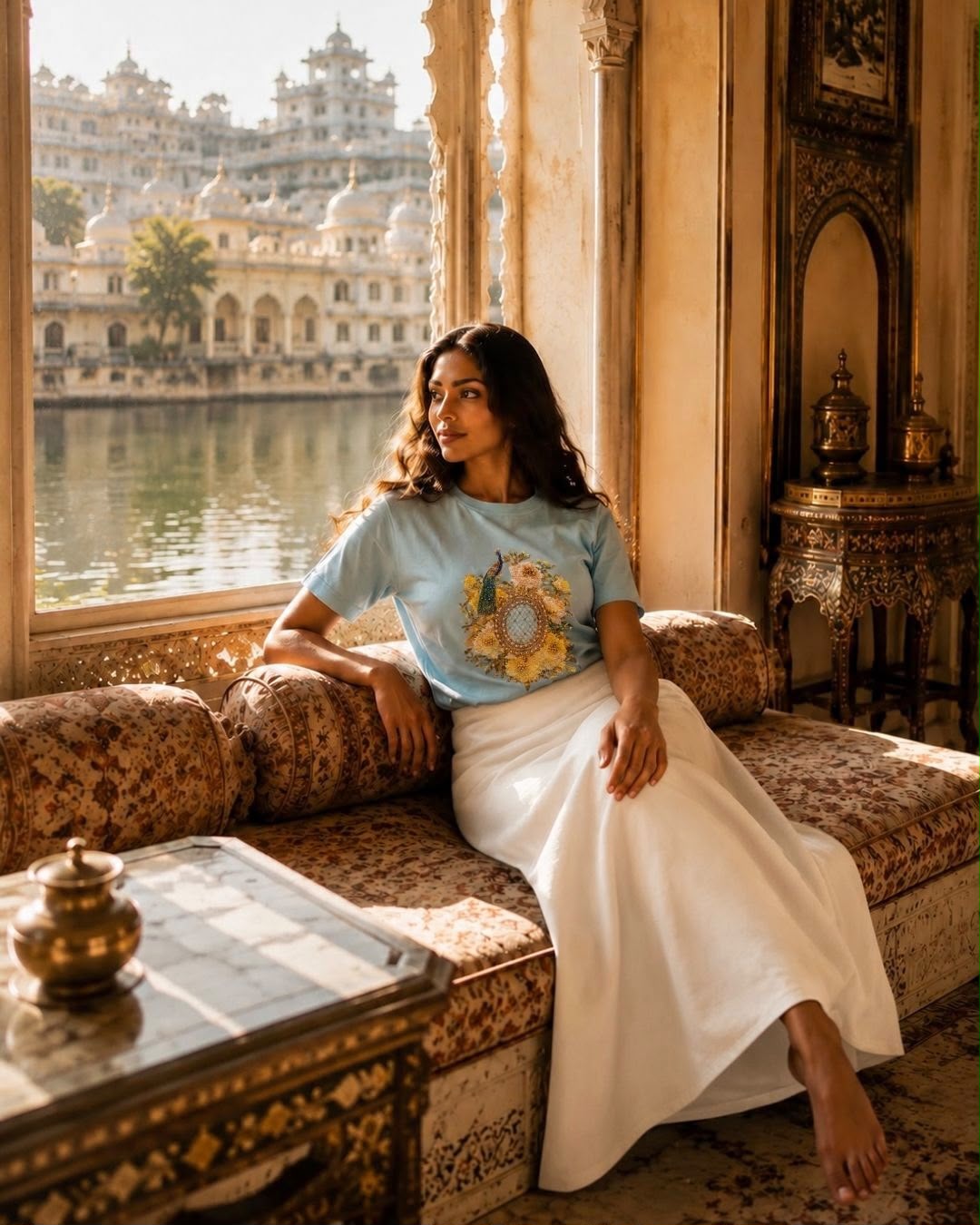 The Peacock Bloom T-Shirt