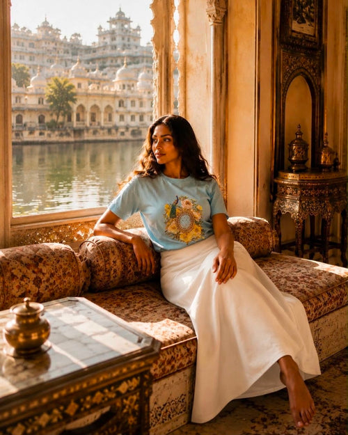 The Peacock Bloom T-Shirt