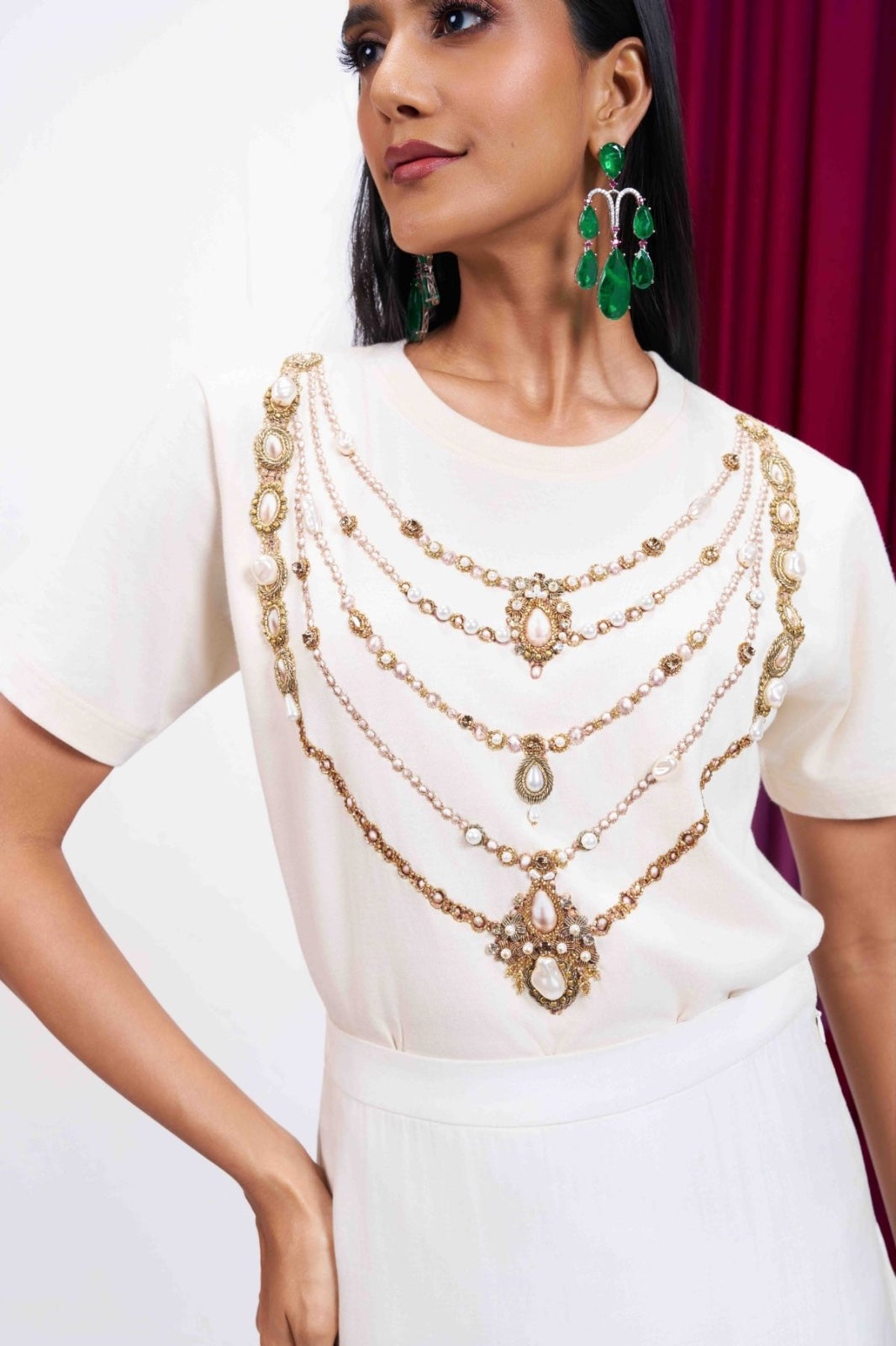 Imperial Pear T-shirt - Ivory