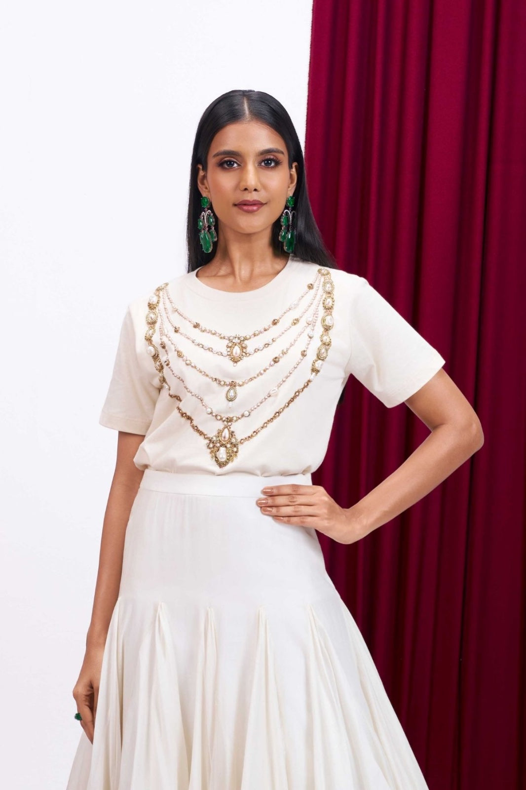 Imperial Pear T-shirt - Ivory