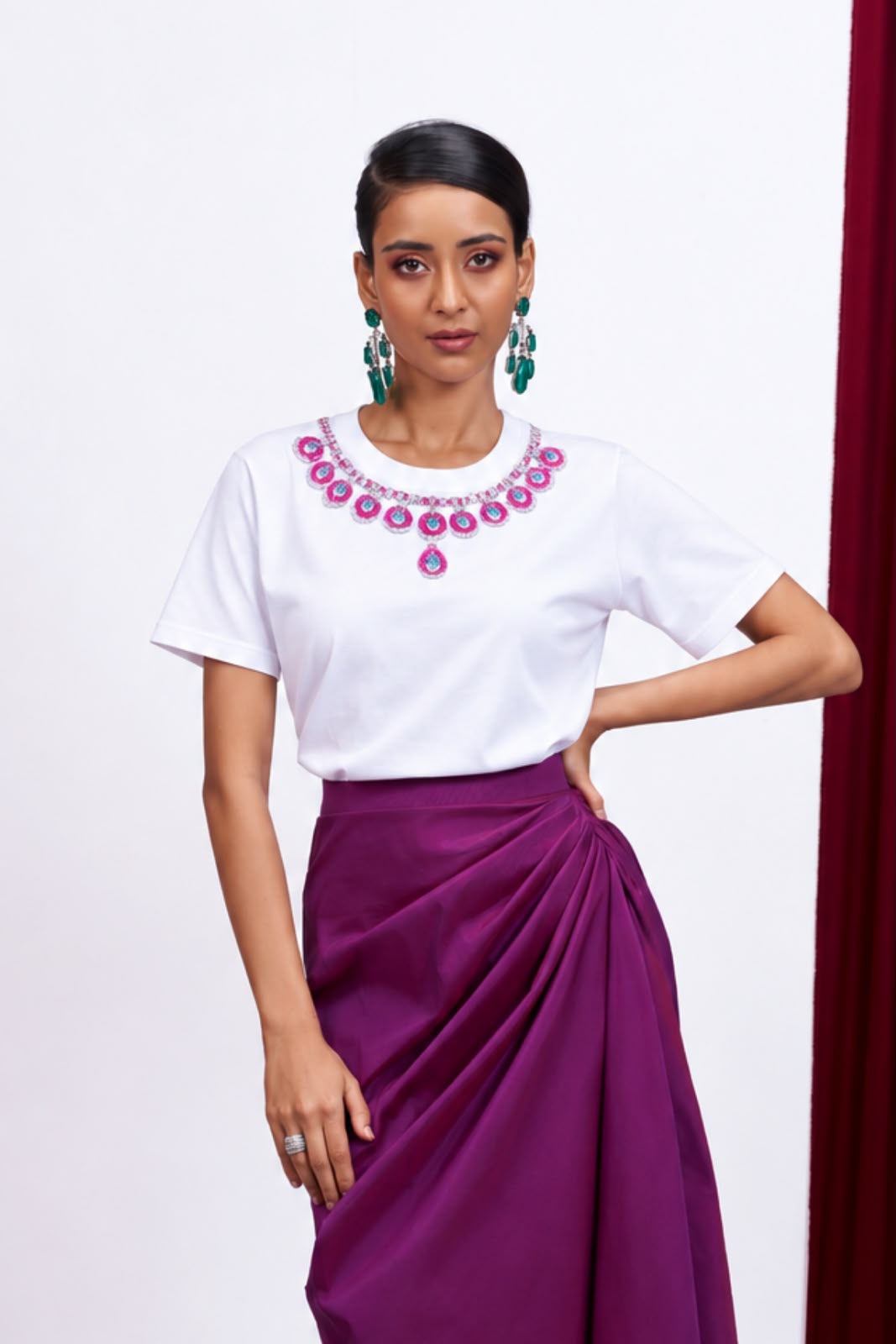 The Scarlet Heiress T-Shirt White