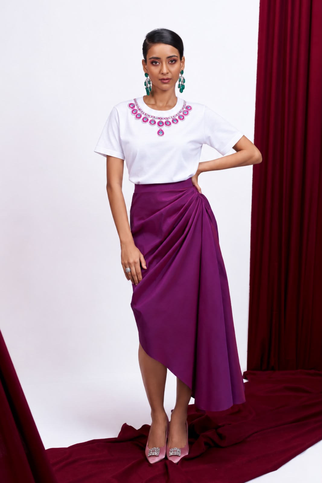 The Scarlet Heiress T-Shirt White