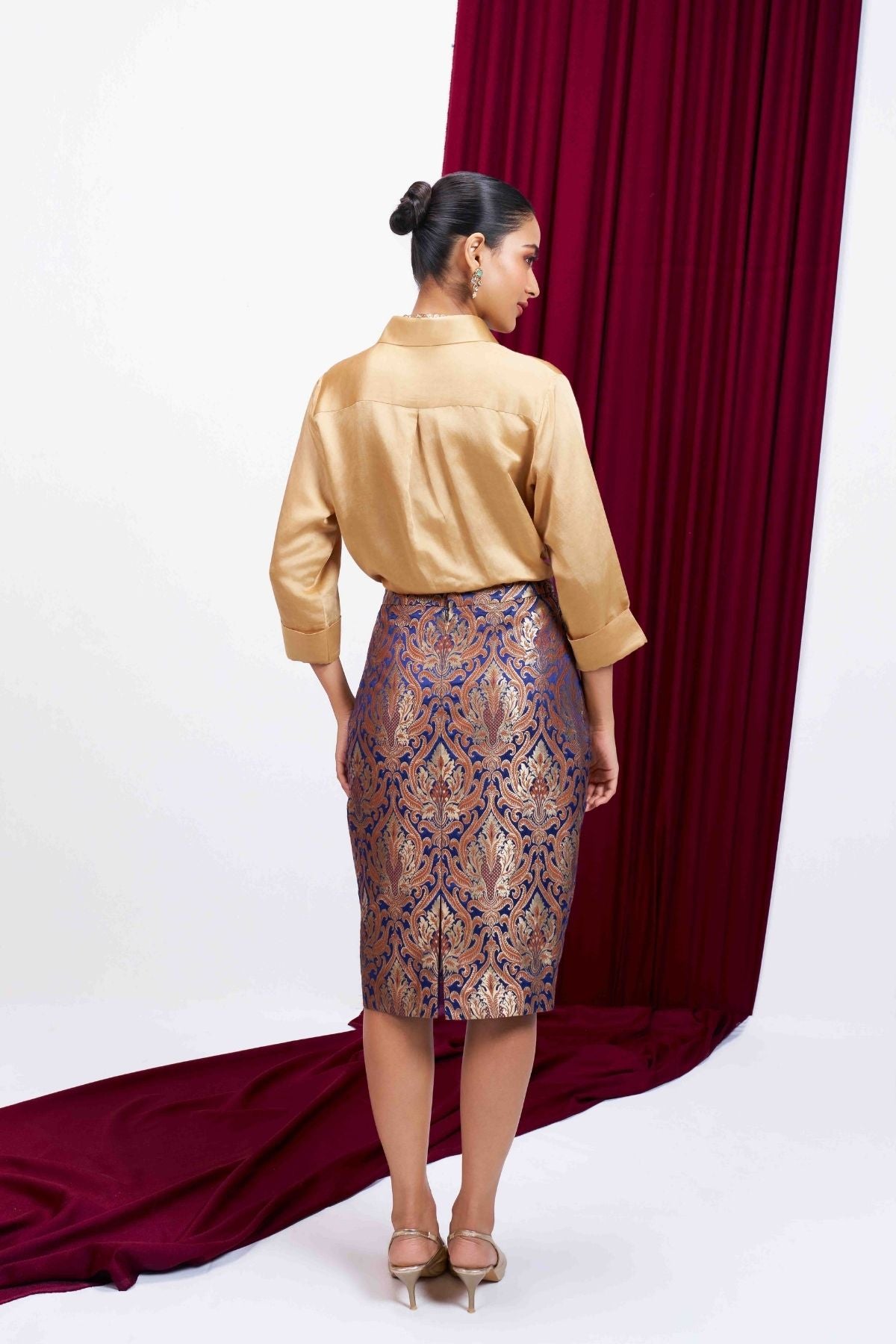 Sunheri Brocade Set