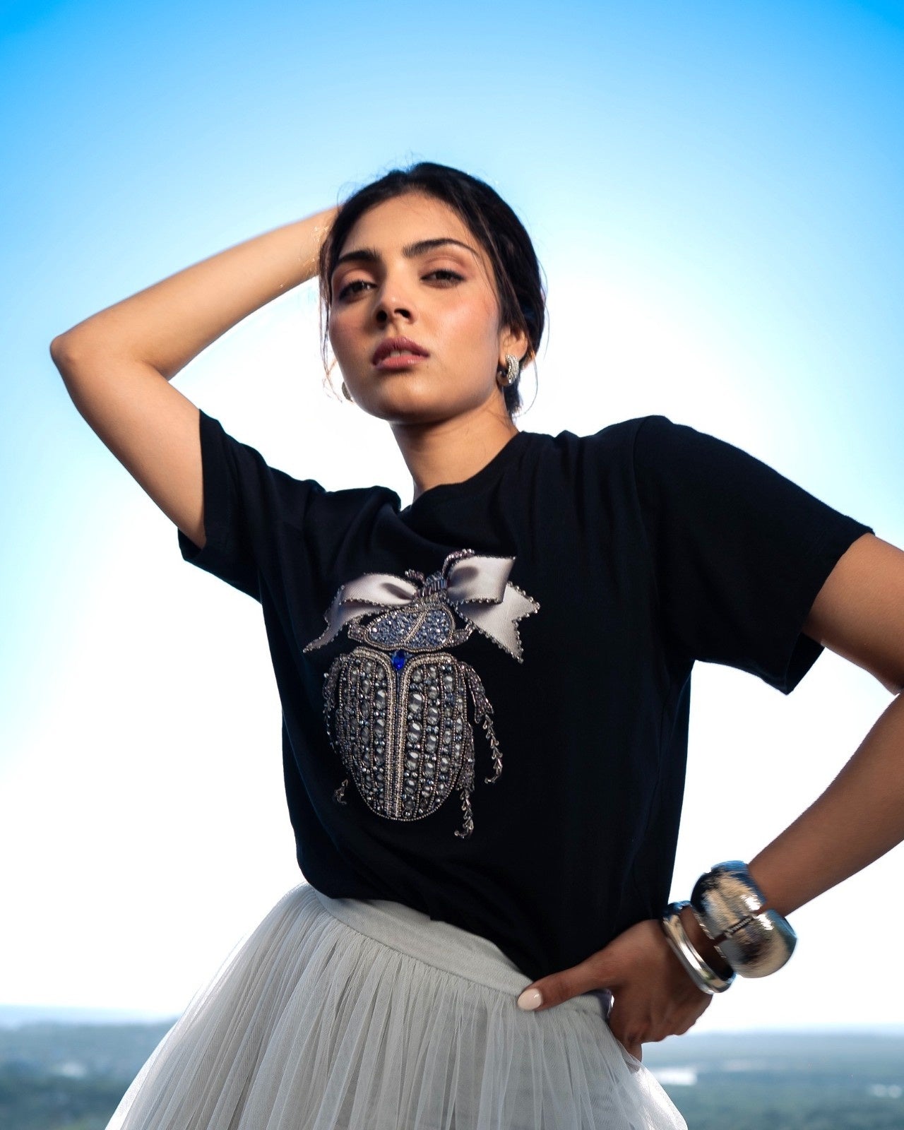 The Cosmic Beetle Tee - Duchess Kumari