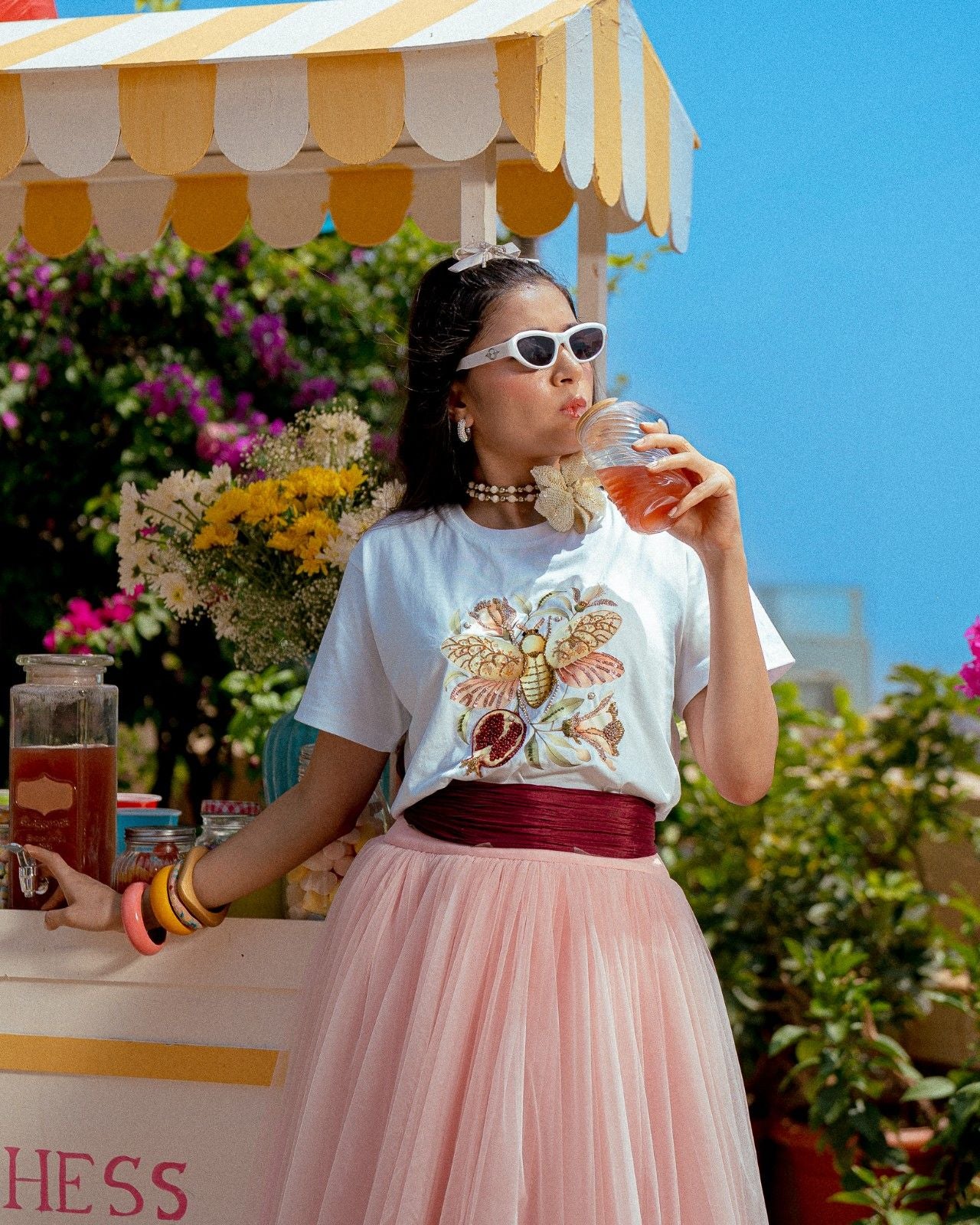 The Nector & Bloom Tee - Duchess Kumari