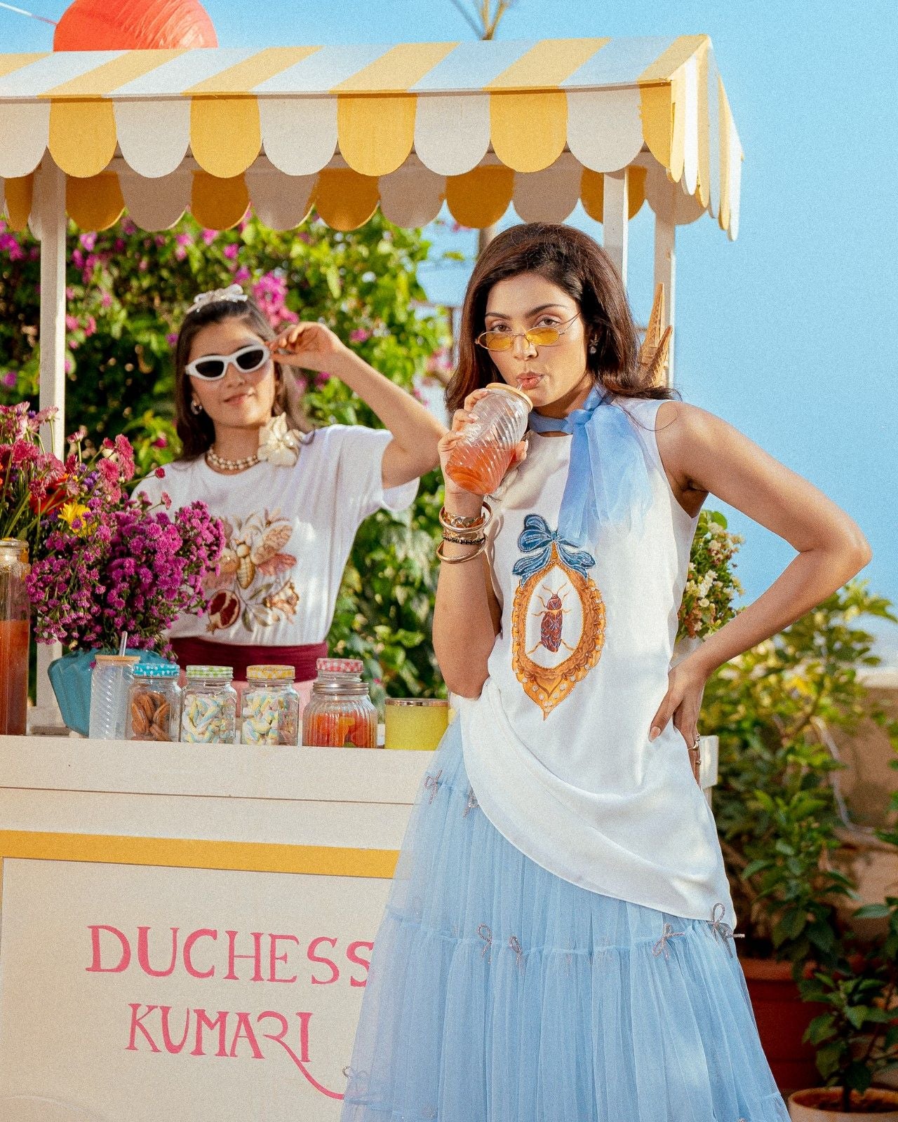 THE NEELAM LEHER SKIRT - Duchess Kumari