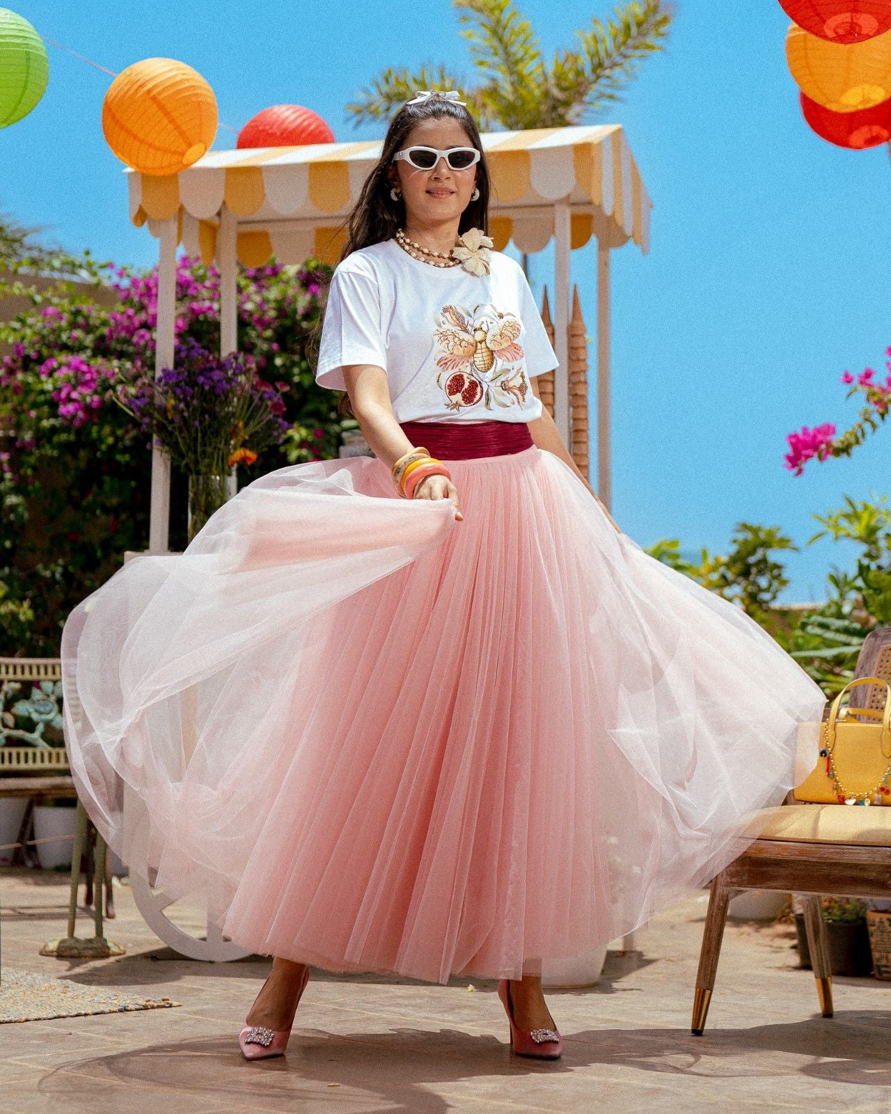 THE POWDER PUFF SKIRT - Duchess Kumari