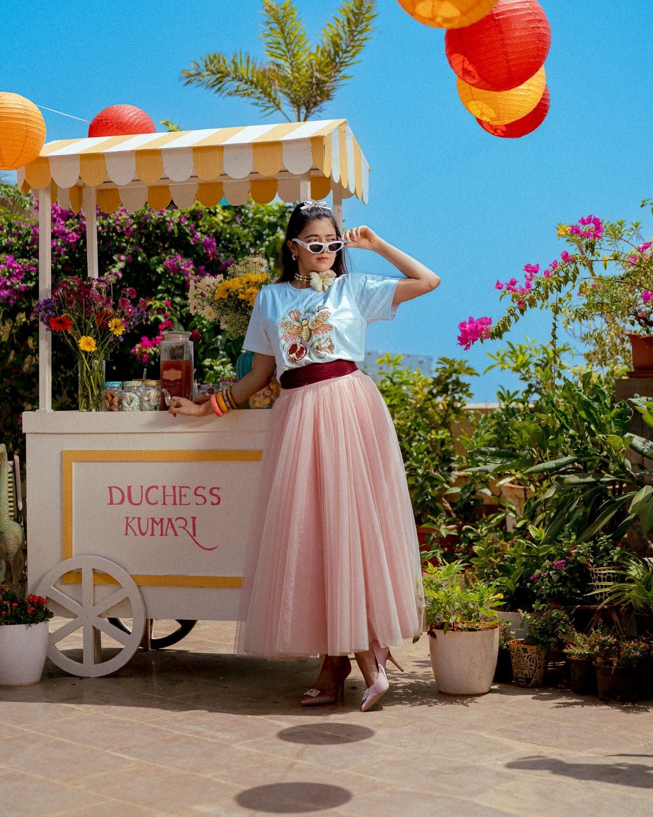 THE POWDER PUFF SKIRT - Duchess Kumari