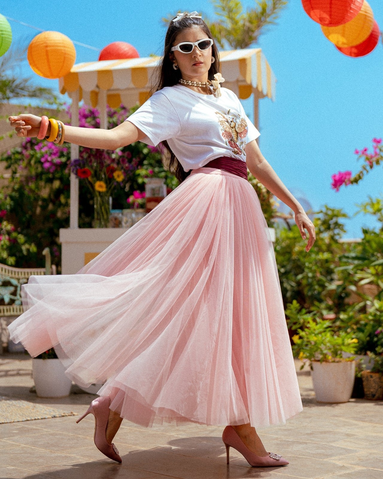 THE POWDER PUFF SKIRT - Duchess Kumari