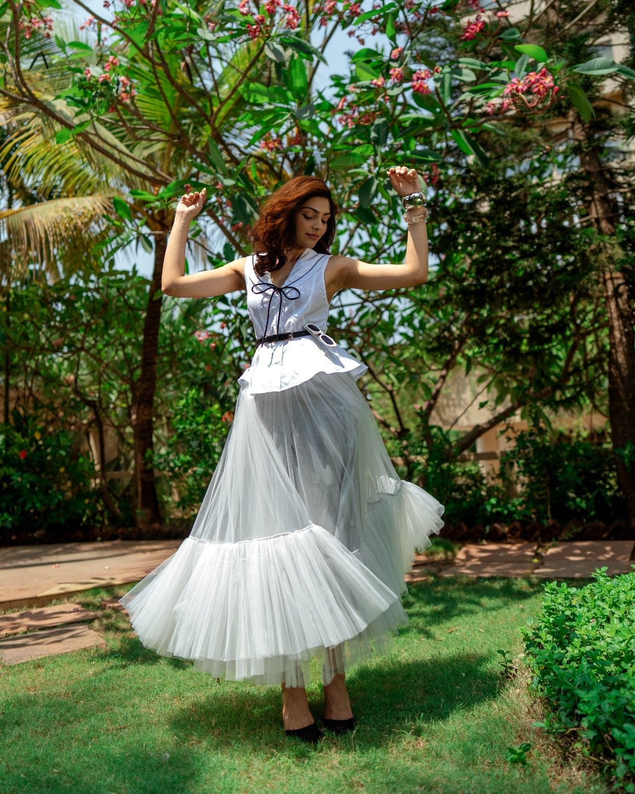 THE SILVER SIREN SKIRT - Duchess Kumari