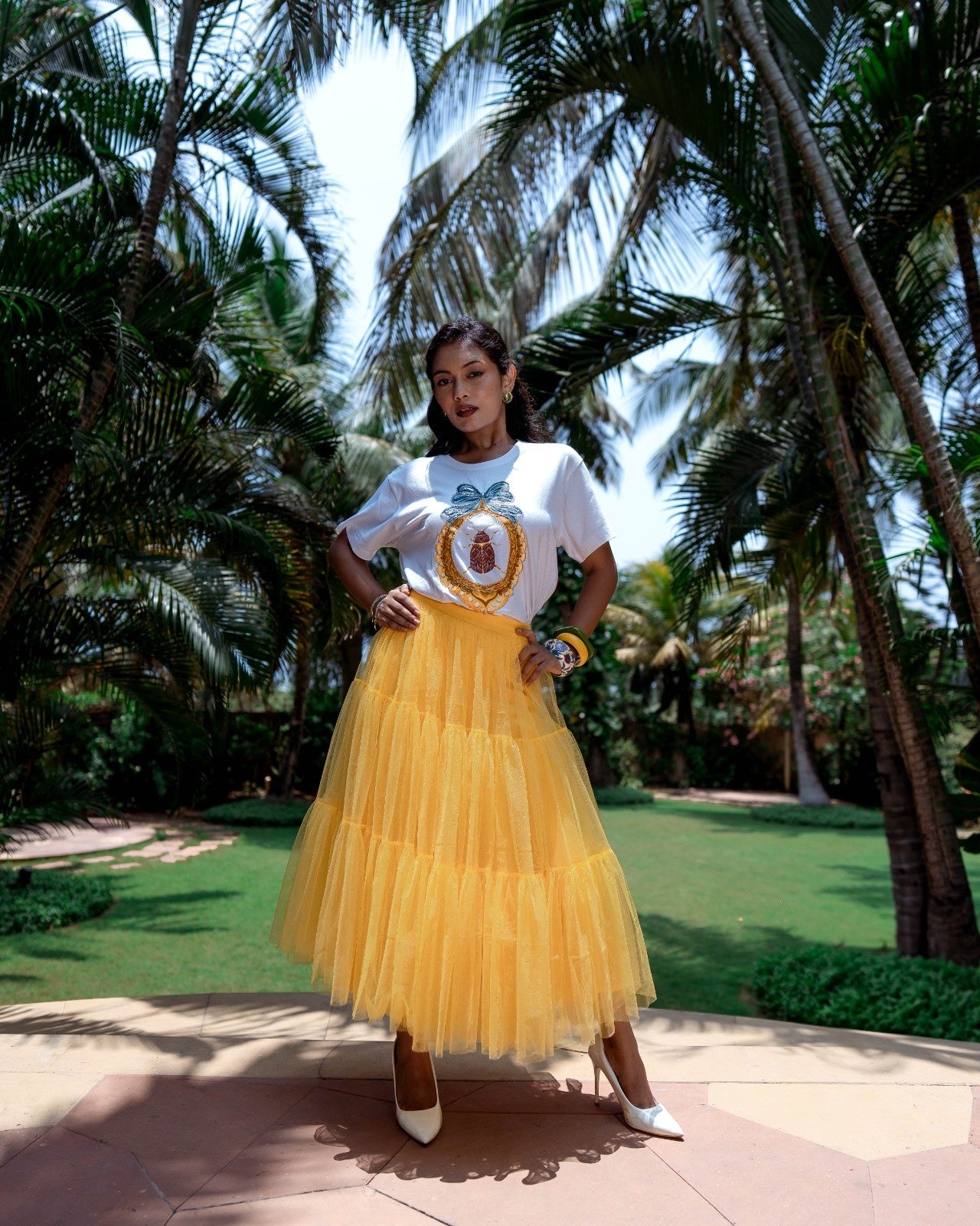 THE SUNHERI SKIRT - Duchess Kumari