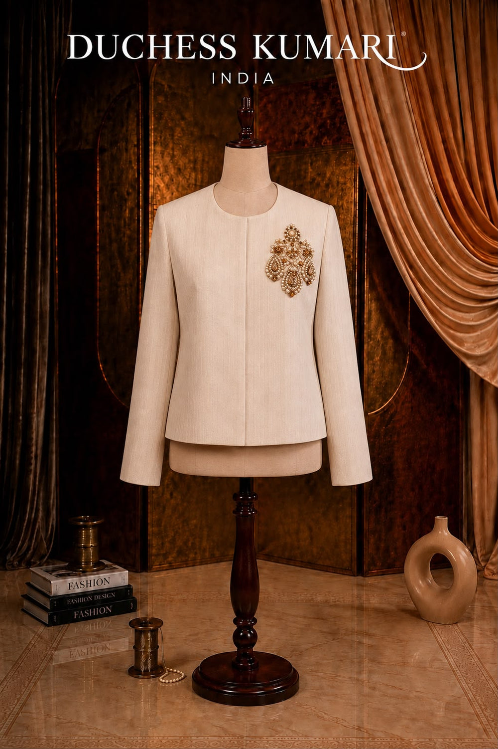 The Imperial Crest Crop Jacket