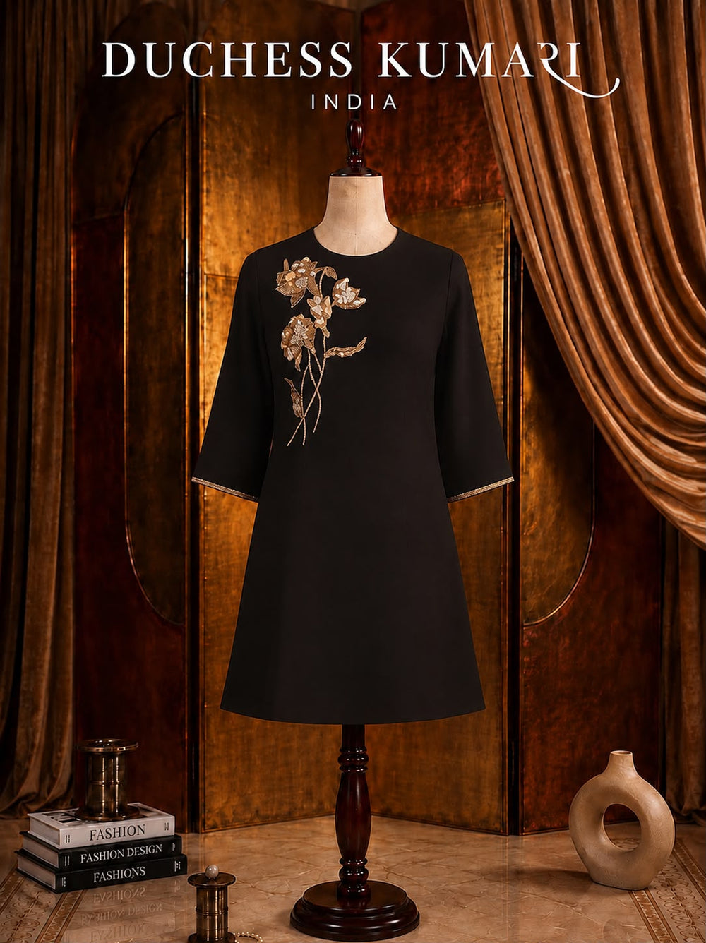The Gilded Bloom Dress