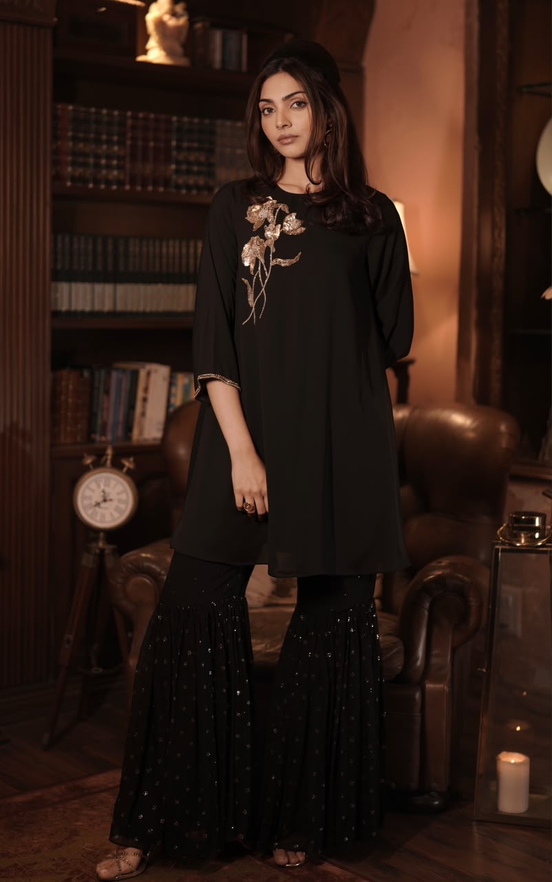 The Gilded Bloom Dress