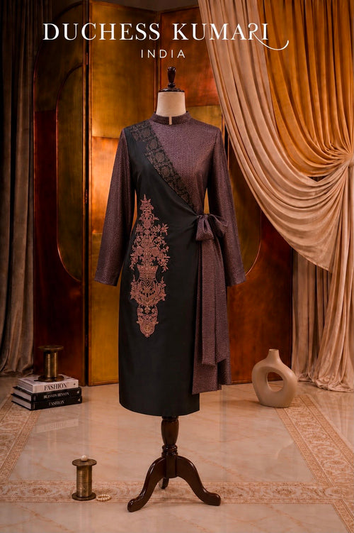 Black and Rose Pink