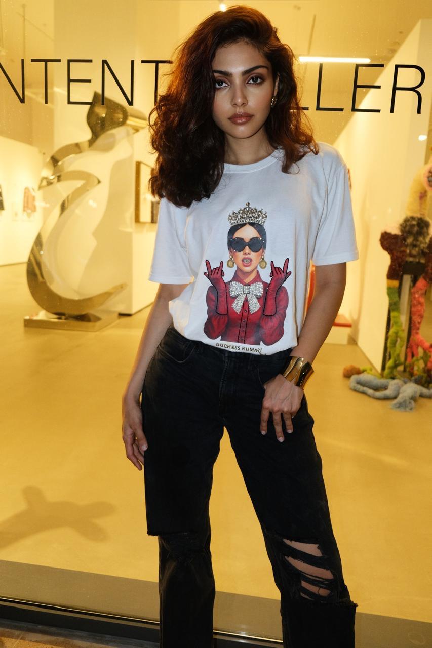 DK rebel crown embroidered t-shirt