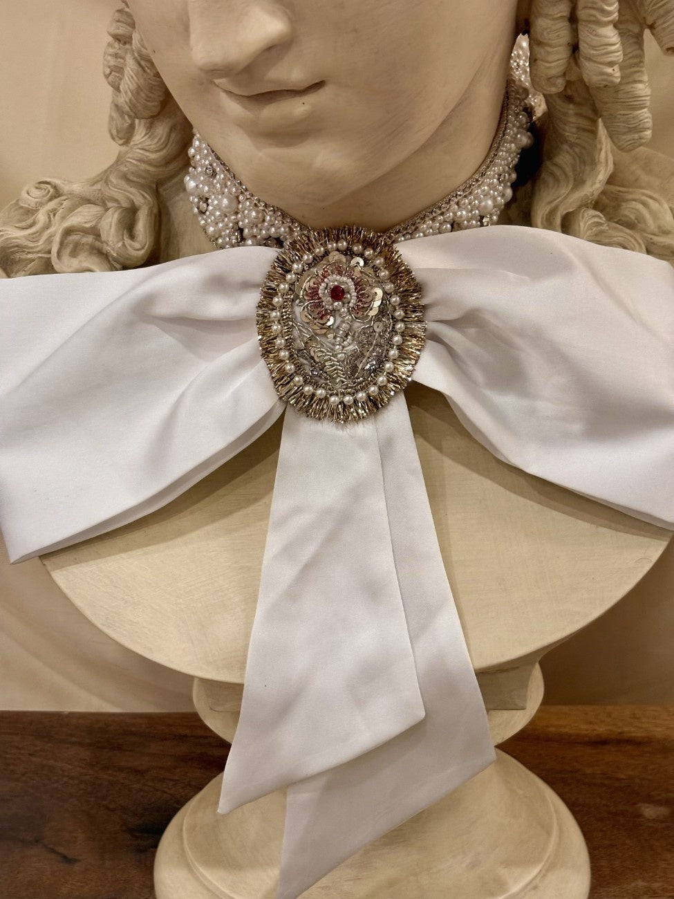 The Maharani Ivory Bow - Duchess Kumari