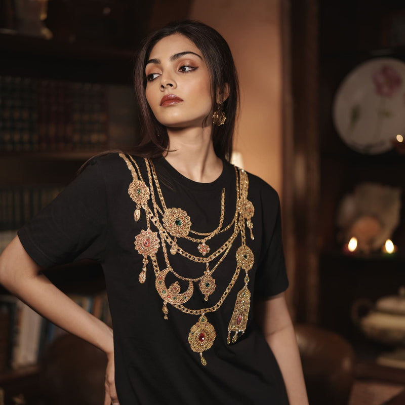 DK Jewel Embroidered T-Shirt