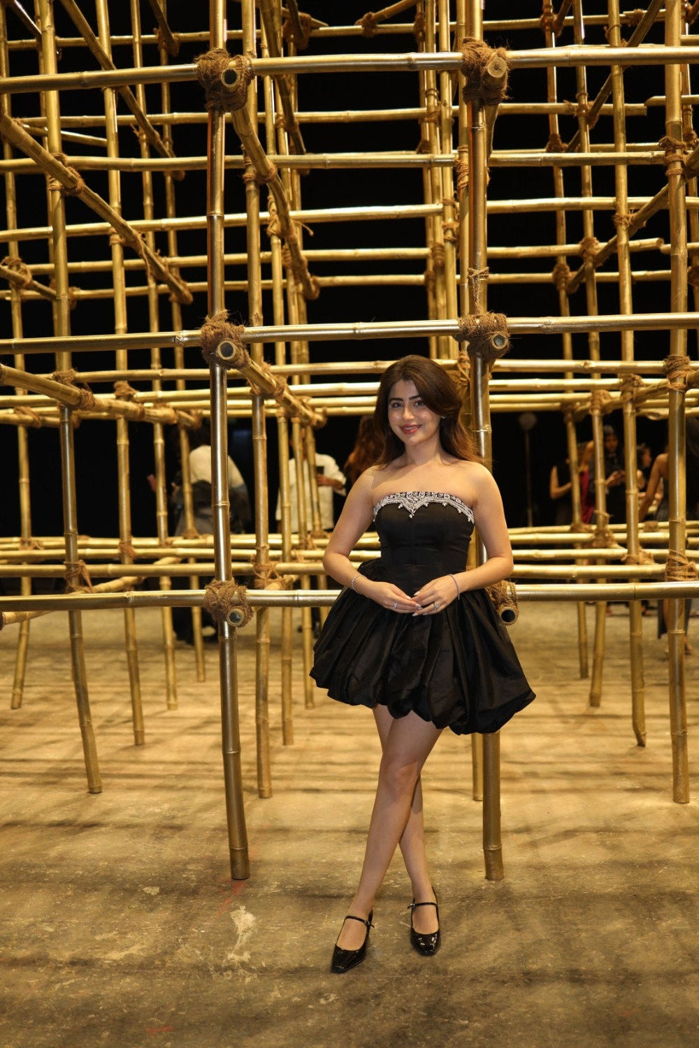 Duchess Kumari black designer wear for women- celebrity closet